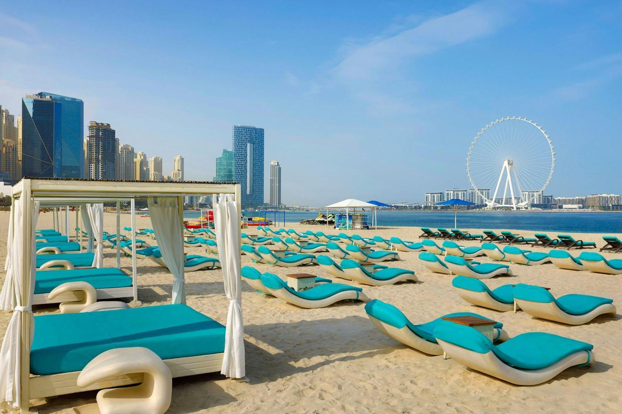 แฮบทัวร์ แกรนด์ รีสอร์ต ออโตกราฟ คอลเลคชั่น Hotel ดูไบ ภายนอก รูปภาพ Beach at Jumeirah Beach Residence